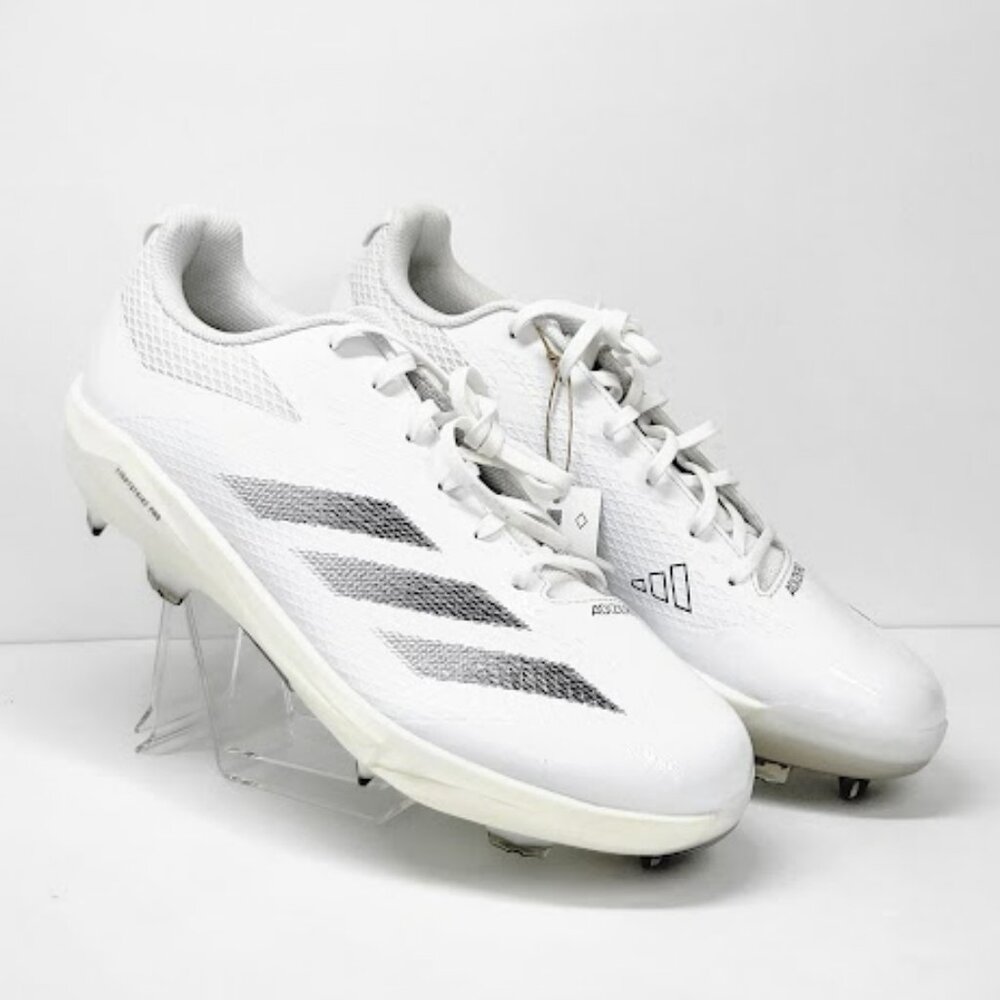ADIDAS Adizero Electric TPU Baseball Cleats White Size 14 Men's New IF8491